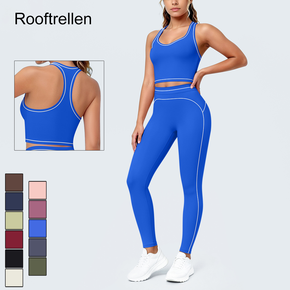 Yoga Fitness Tapis - Woman Summer Gym Sports Yoga Set