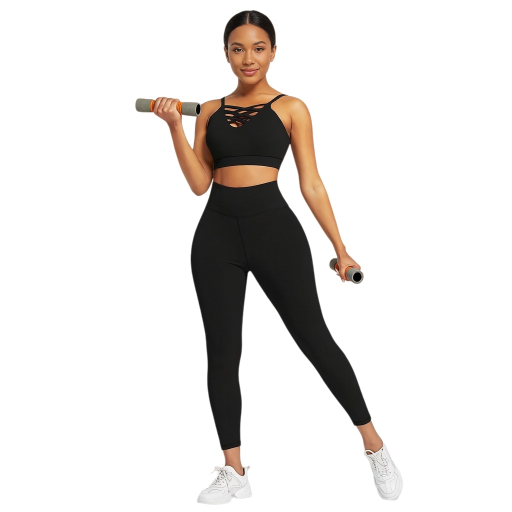 Yoga Fitness Usa - 3 Pieces Women's Yoga Fitness Set