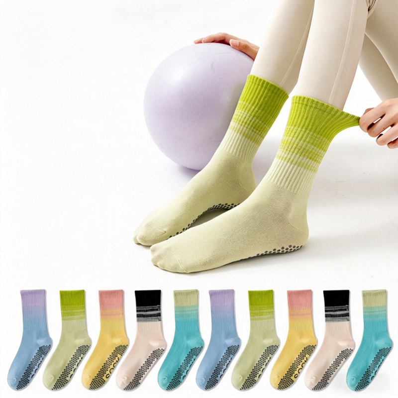 Yoga Fitness Usa - Dreamlikelin 1 Pair Women's Mid-Calf Yoga
