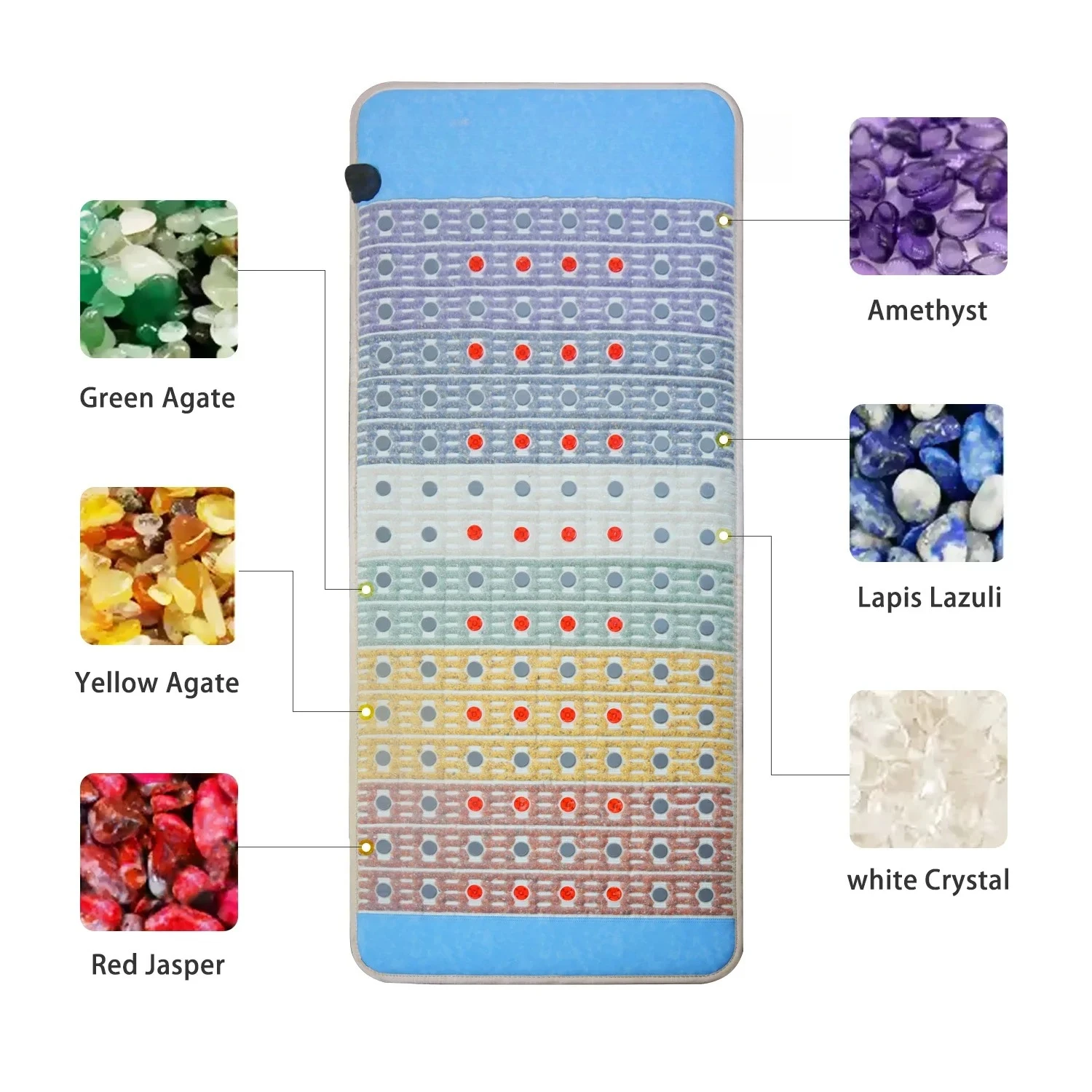 Reliable Natural Crystal Mat R - Oxygen Yoga & Fitness Joshua Creek recension och pris