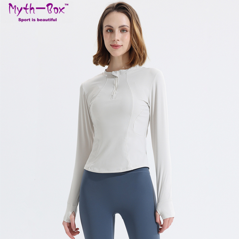 Autumn Women Yoga Shirts Long  - Yoga Fitness Qc recension och pris