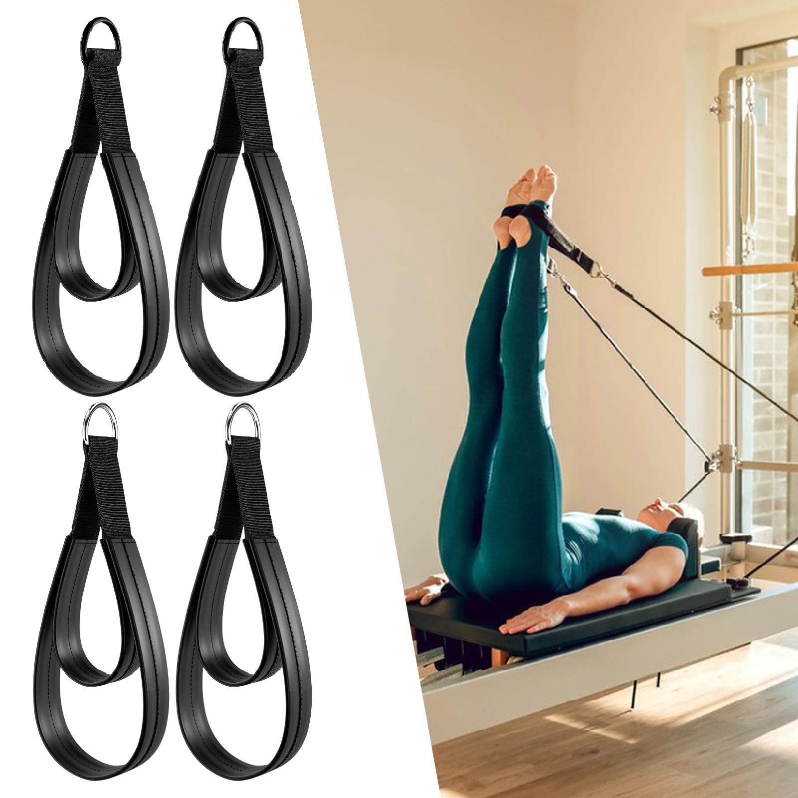 2x D Rings Strap Handle Multif - Yoga Fitness Pilates Reformer recension och pris