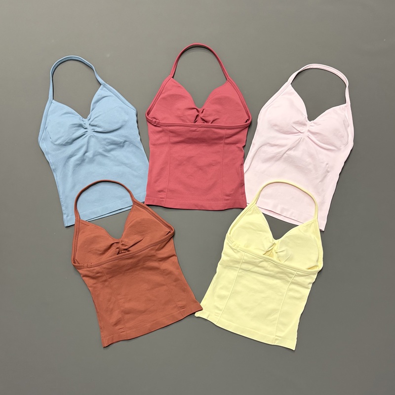 Gym Women Sports Tank Top Seam - Yoga Fitness Tapis recension och pris