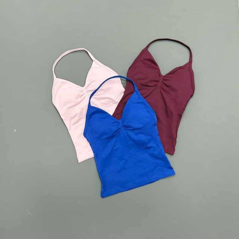 Gym Women Sports Tank Top Seam - Yoga Fitness Tapis recension och pris