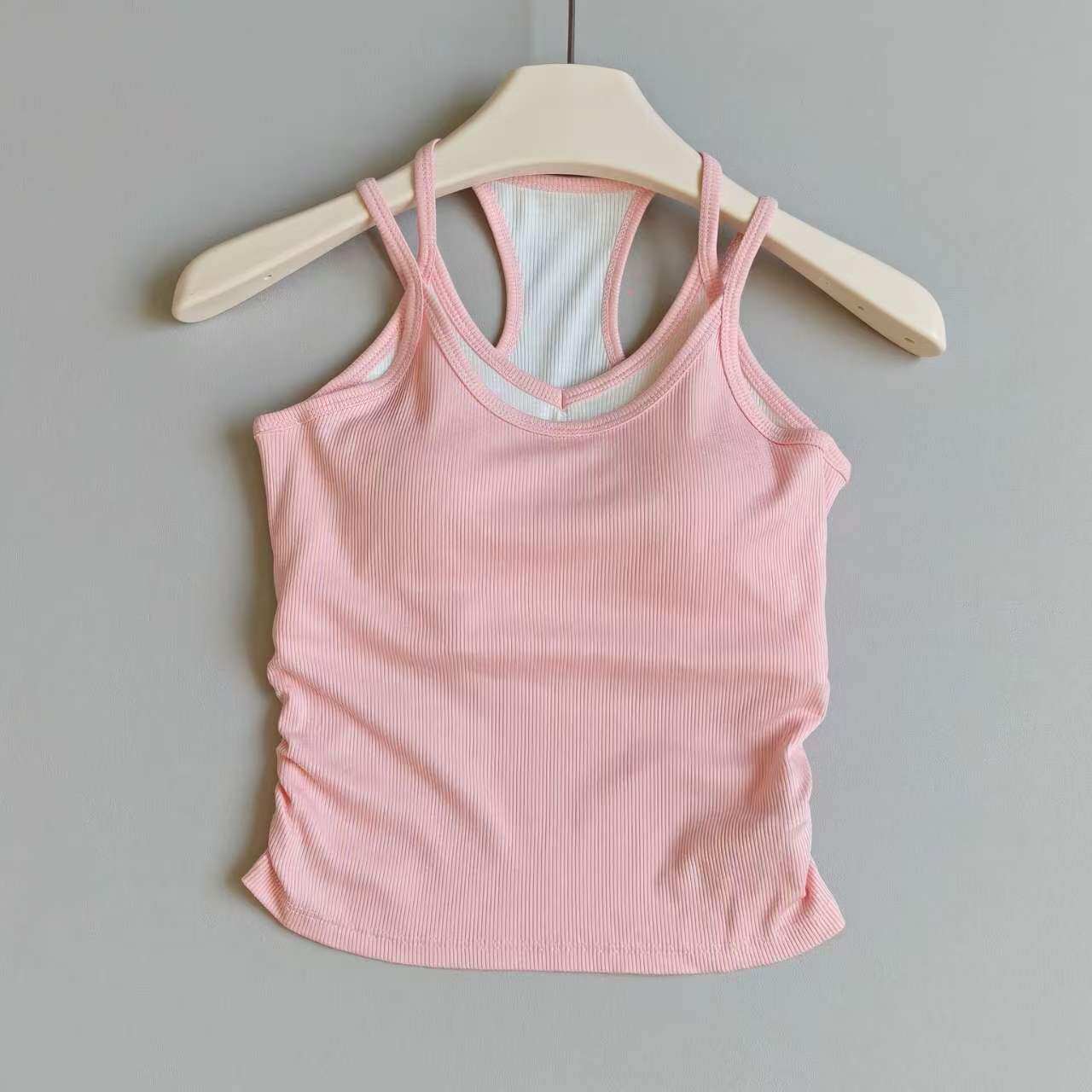 Contrast Color Yoga Vest for W - Yoga Fitness Tapis recension och pris