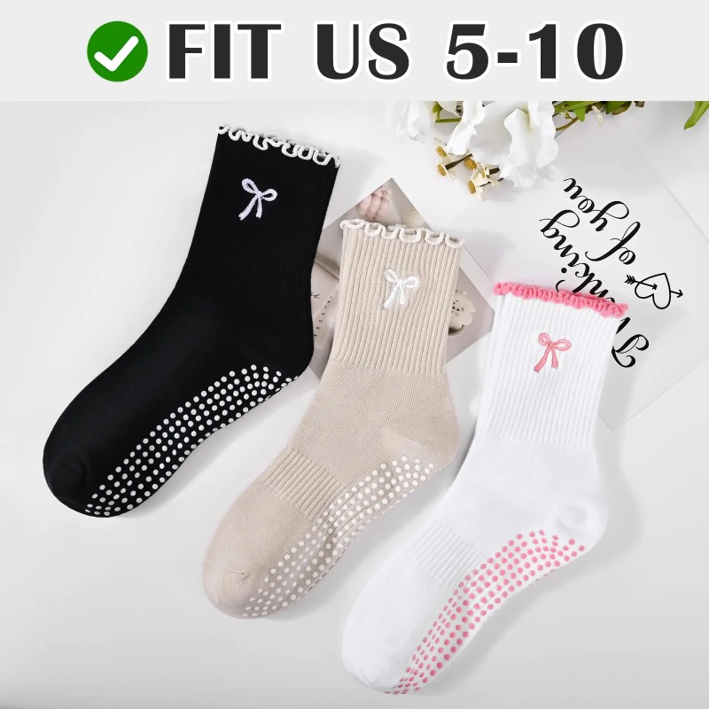 Professional Yoga Socks, Cotto - Yoga Fitness Usa recension och pris