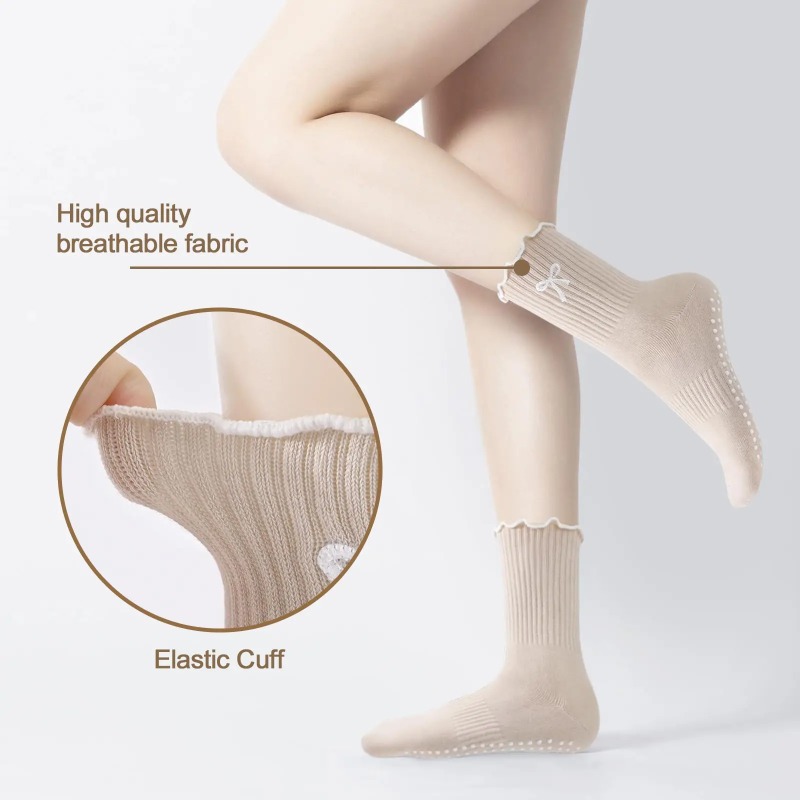 Professional Yoga Socks, Cotto - Yoga Fitness Usa recension och pris