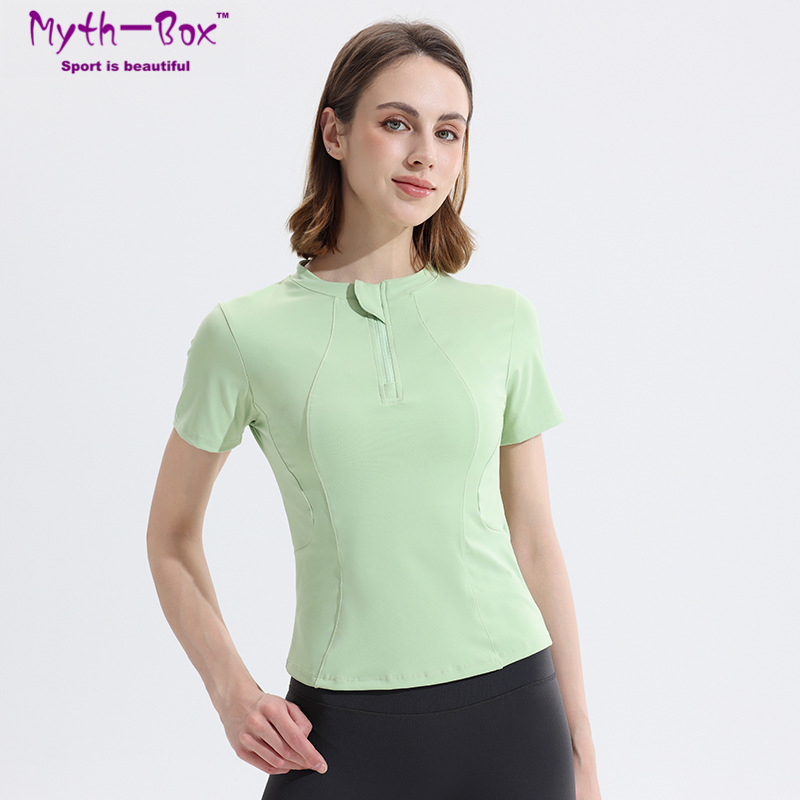 Summer Women Yoga Shirts Slim  - Yoga Fitness Qc recension och pris