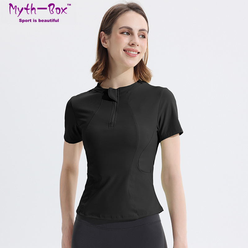 Summer Women Yoga Shirts Slim  - Yoga Fitness Qc recension och pris