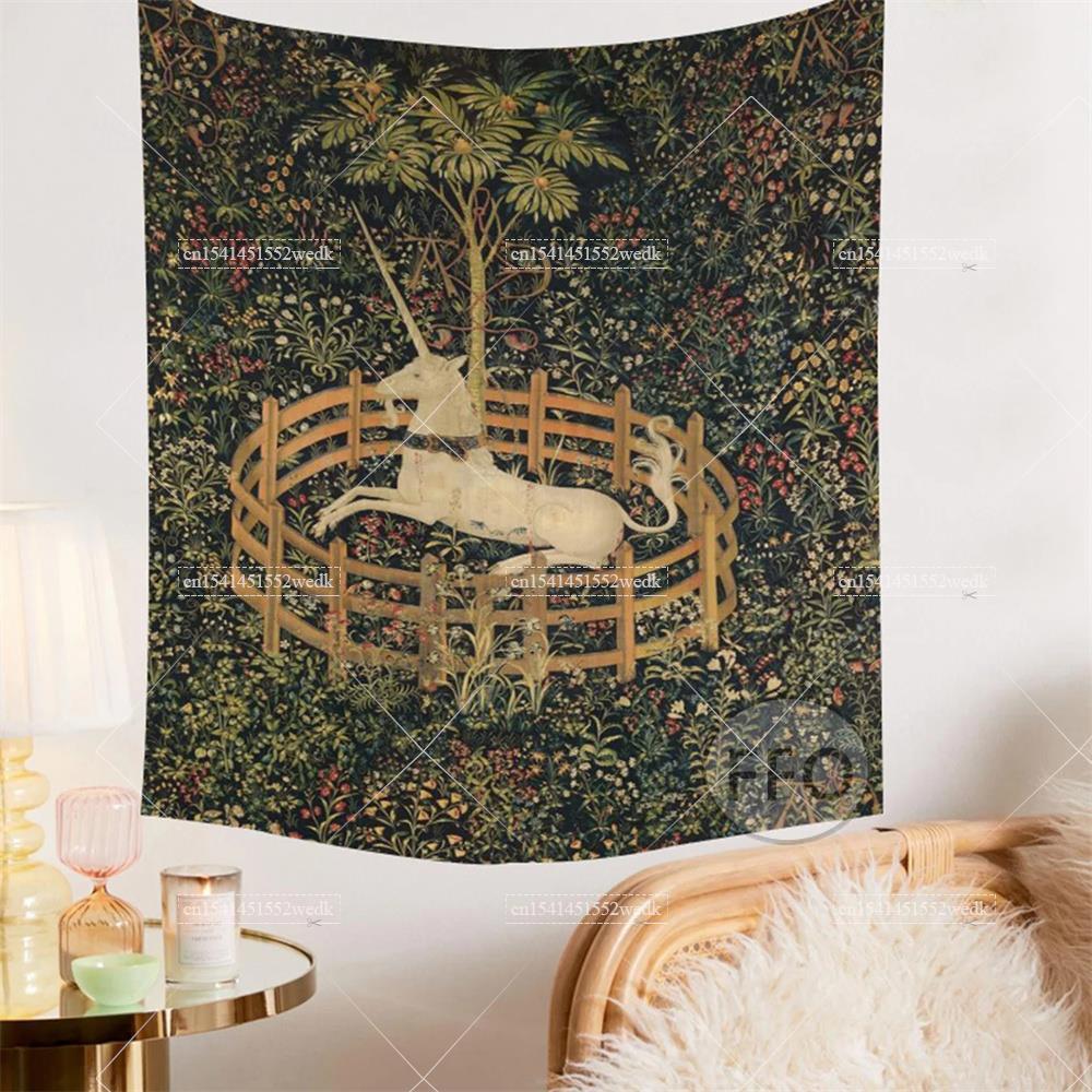 The Unicorn In Captivity Wall  - Yoga Fitness Tapis recension och pris