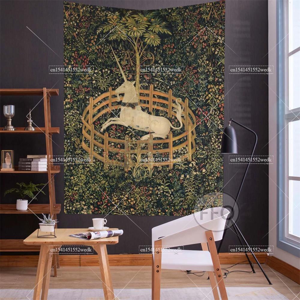 The Unicorn In Captivity Wall  - Yoga Fitness Tapis recension och pris