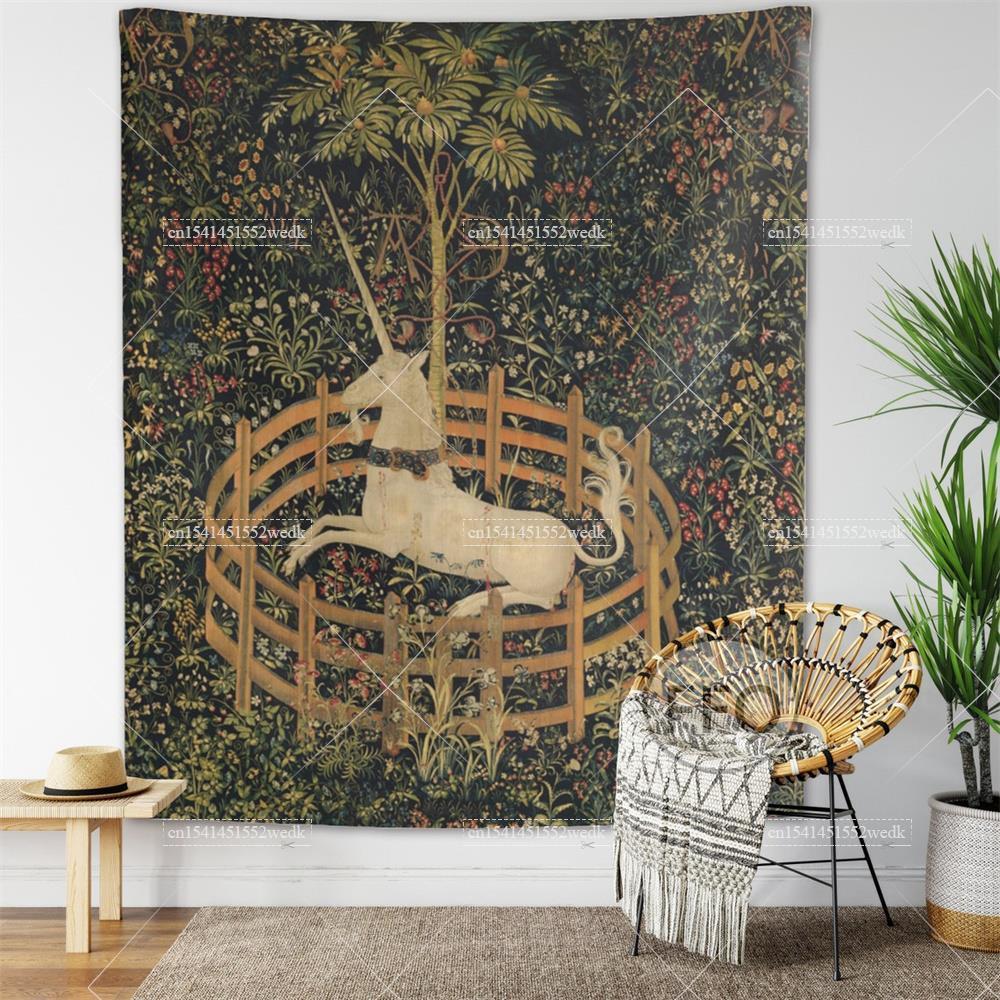 The Unicorn In Captivity Wall  - Yoga Fitness Tapis recension och pris