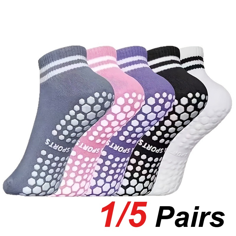 1/5 Pair Women's Silicone Anti - Yoga Fitness Usa recension och pris