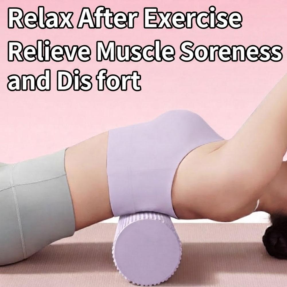 EVA High Density Yoga Foam Rol - Yoga Fitness Exercises recension och pris