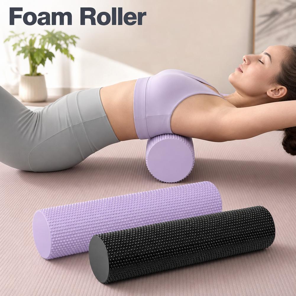 Yoga Foam Roller EVA High Dens - Yoga Fitness Exercises recension och pris