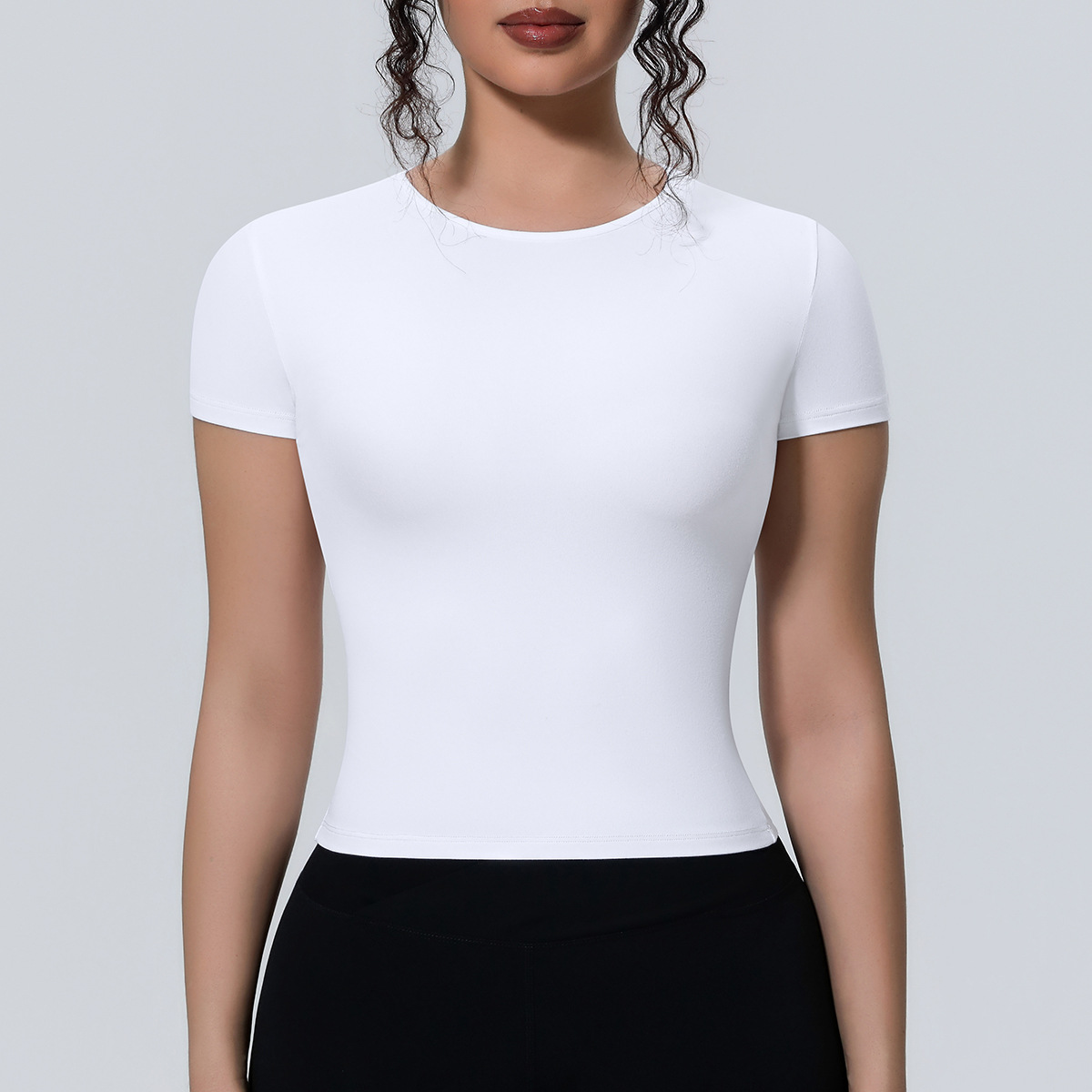 Women's Tight Fitting Sports T - Yoga Fitness Exercises recension och pris