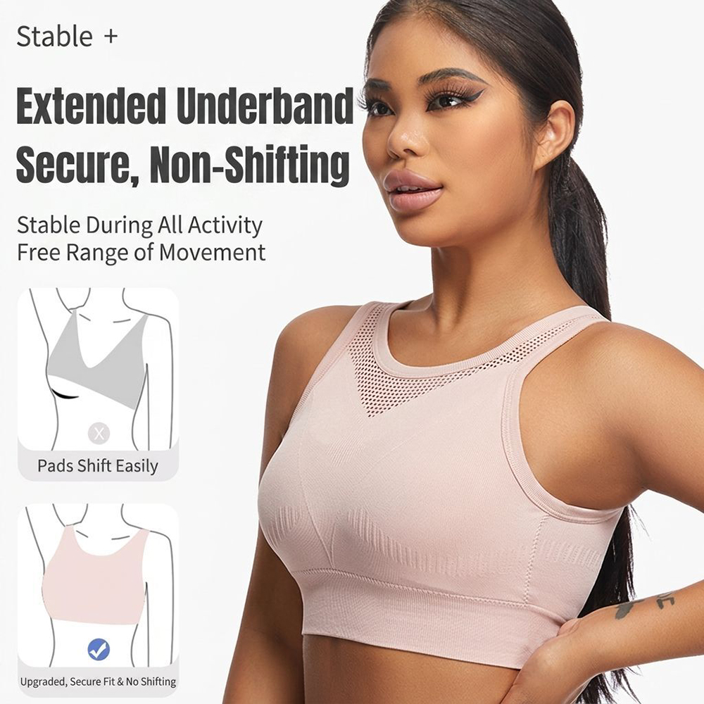 Women's Seamless Sports Bra An - Yoga Fitness Tapis recension och pris
