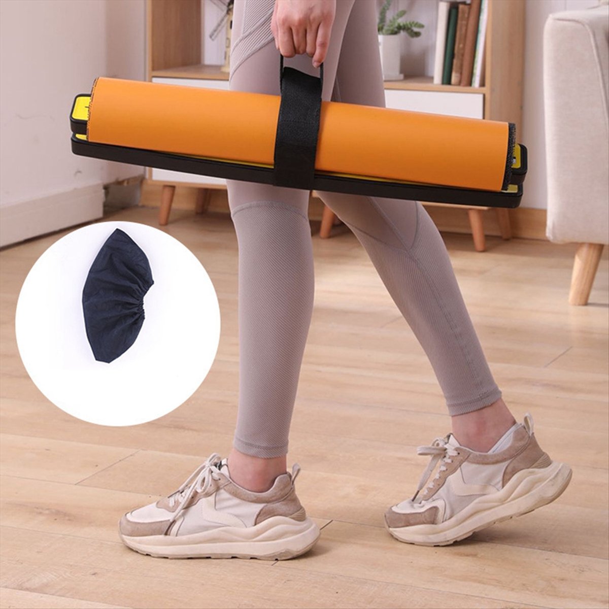 L79A Yoga Sliding Mat Sports F - Yoga Fitness Training recension och pris