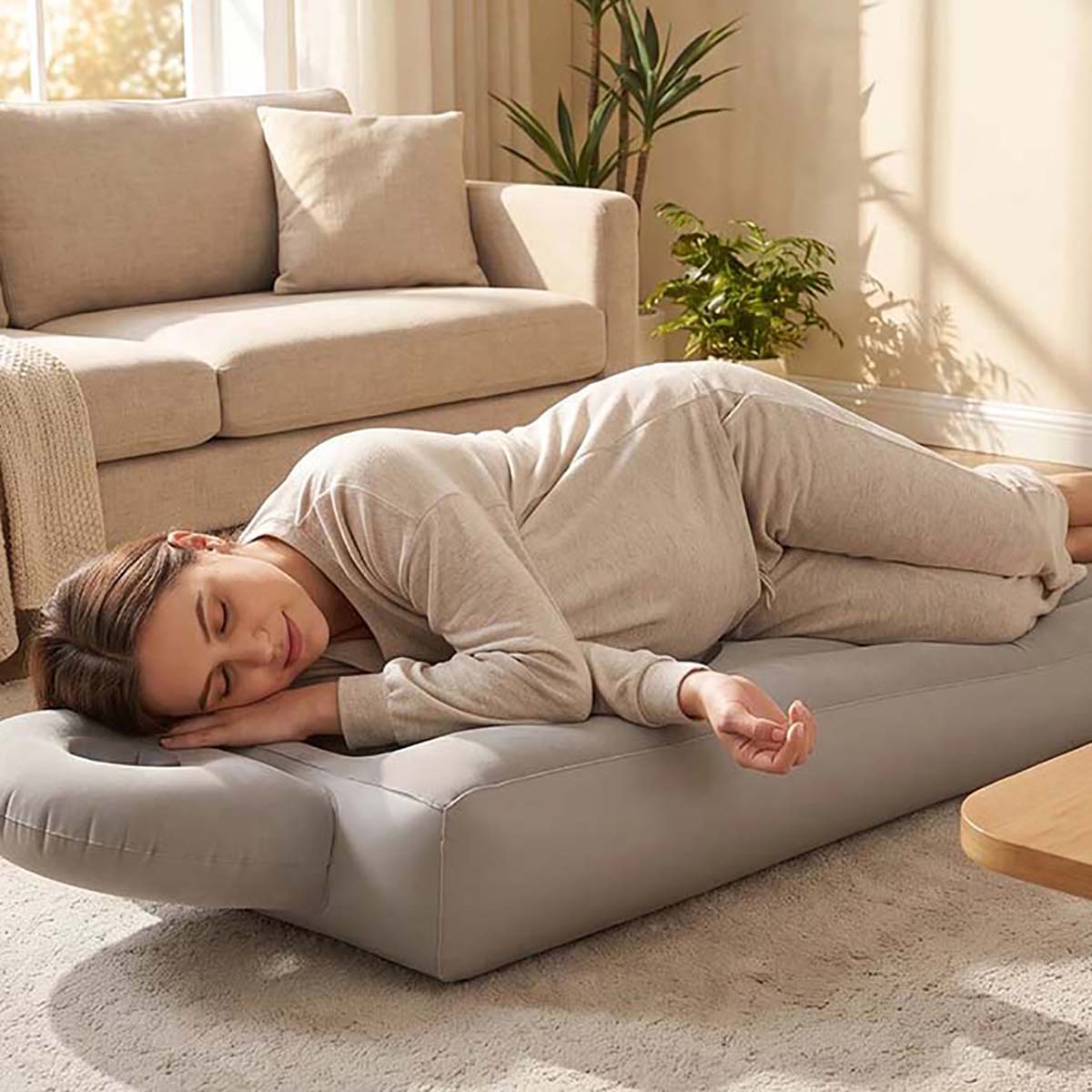 Inflatable Pregnancy Pillow Yo - Yoga Fitness Tapis recension och pris