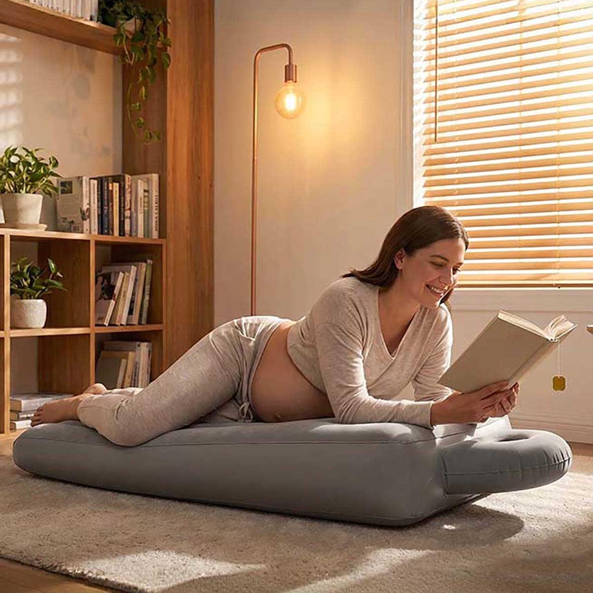 Inflatable Pregnancy Pillow Yo - Yoga Fitness Tapis recension och pris